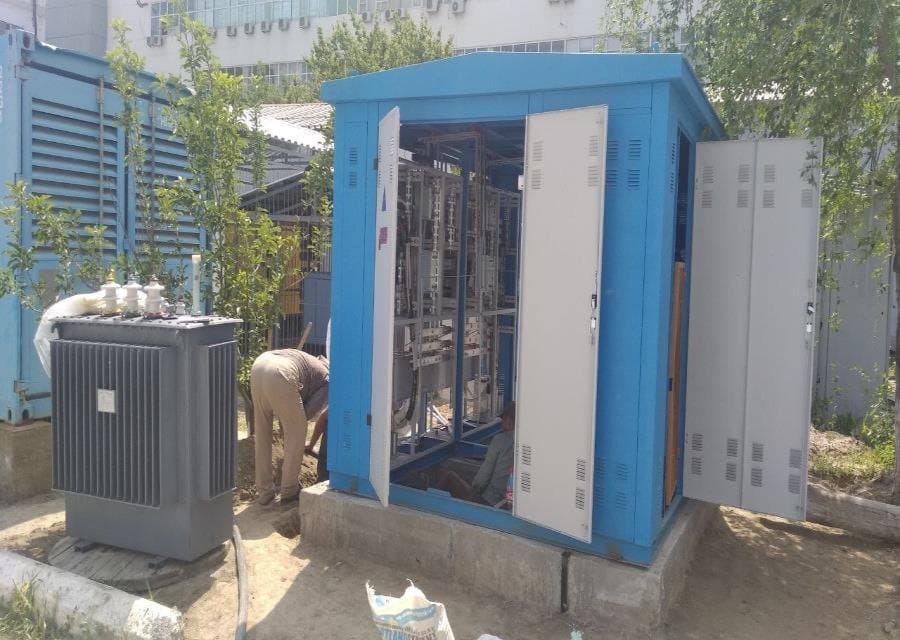 Jizzax va Qo'qonda COSCOM (Ucell) uchun transformator nimstansiyalari