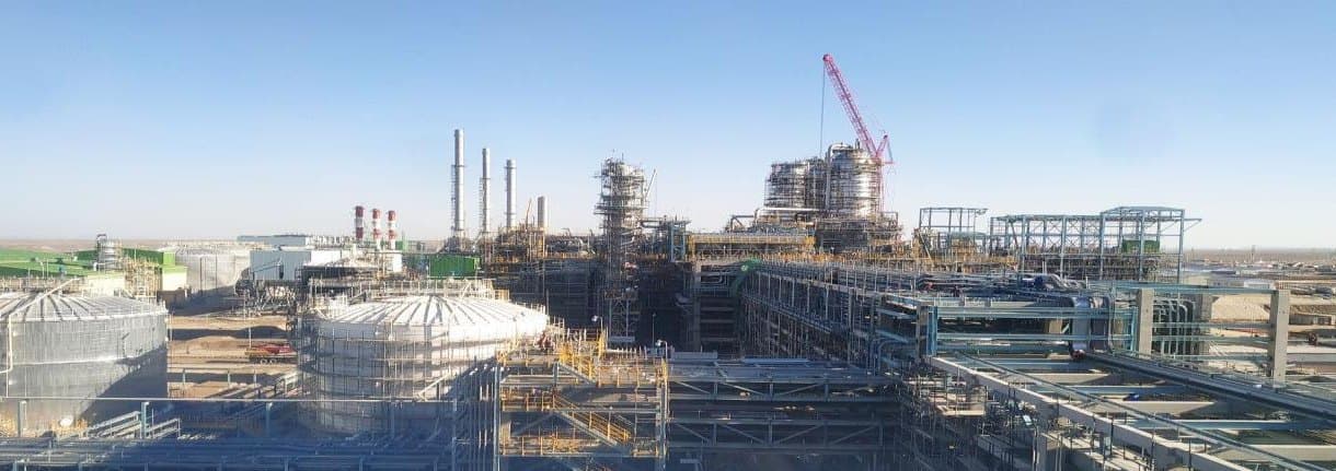 Uzbekistan GTL zavodida elektromontaj ishlari