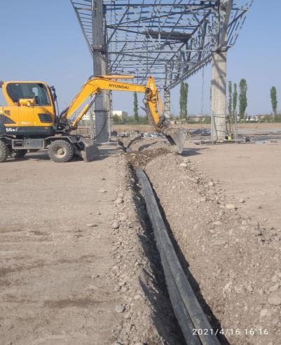 Food City Tashkent bozorida muhandislik kommunikatsiyalari — 3