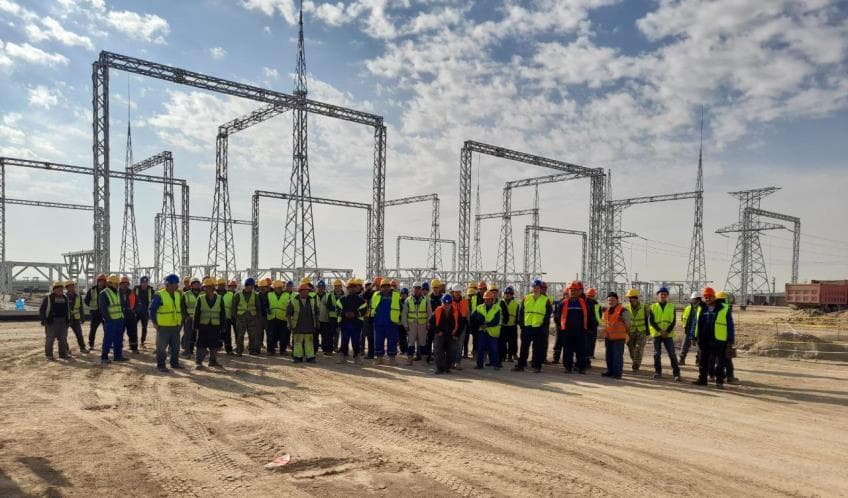 Tutli fotoelektr stansiyasi uchun 35/220 kV nimstansiya qurilishi — 3