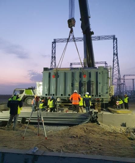 Tutli fotoelektr stansiyasi uchun 35/220 kV nimstansiya qurilishi — 4